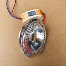 1 шт. 15 Вт COB Светодиодный прожектор Светодиодный светильник AR111 G53 светодиодный лампа Теплый/Холодный белый AC85-265V включить драйвер 15 Вт лампа