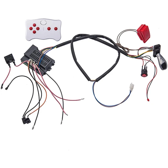24V DIY Modified Harness Complete Set of Remote Control Circuit Board Switch  , Children Electric Ride On
