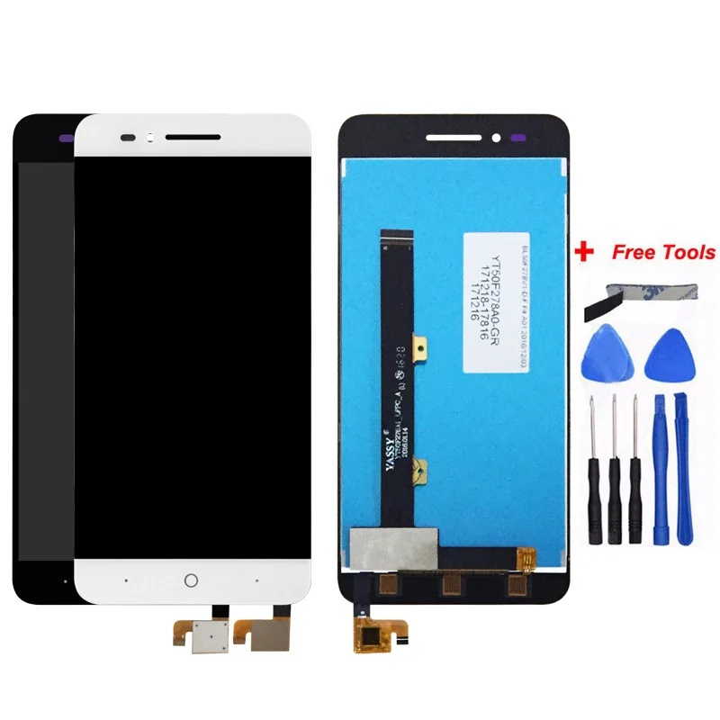

For 5.0" ZTE Blade A612 LCD DIsplay +Touch Screen Digitizer Assembly+Tools+Adhesive For ZTE Original Screen By Factory Outlet