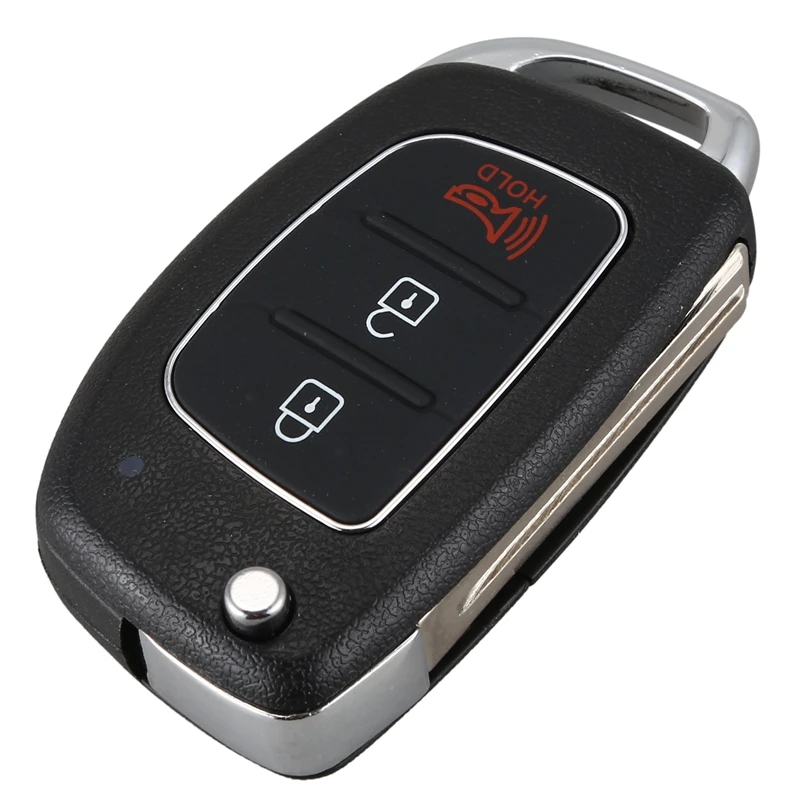 3 Buttons Flip Folding Remote Key Fob Shell Case For Mistra Hyundai Hb20 Santa Fe Ix35 Ix45 Accent I40 | Автомобили и мотоциклы