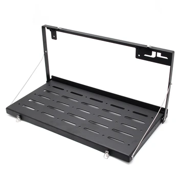 

YAIT Iron Multifunction Tailgate Table Rear Foldable Back Shelf set for Jeep Wrangler JL 2018 Accessories Storage Carrier Shelf