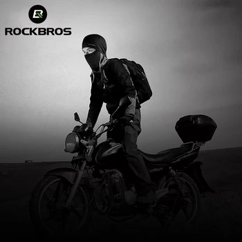 ROCKBROS Winter Ski Face Scarf Face Mask Cycling skiing running sport Training Balaclava Winderproof Bicycle Accessory 4