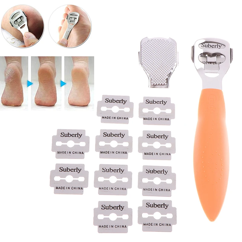 Foot Callus Shaver Heel Hard Skin Remover Hand Feet Pedicure Razor Tool