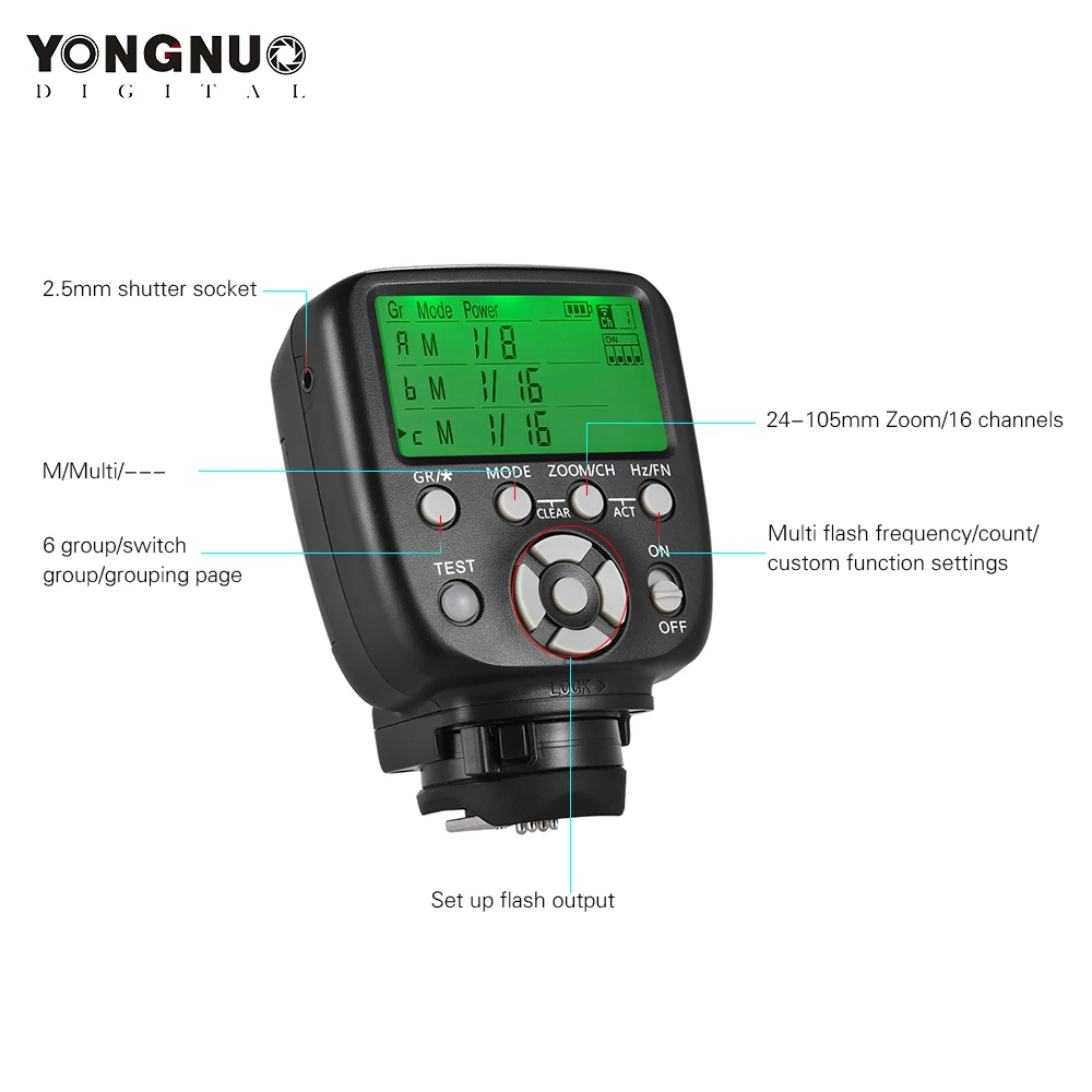 YONGNUO YN560-TX II беспроводной триггер контроллер Trasmitter для Yongnuo YN-560III YN560IV RF-602 RF-603 II для Canon Nikon