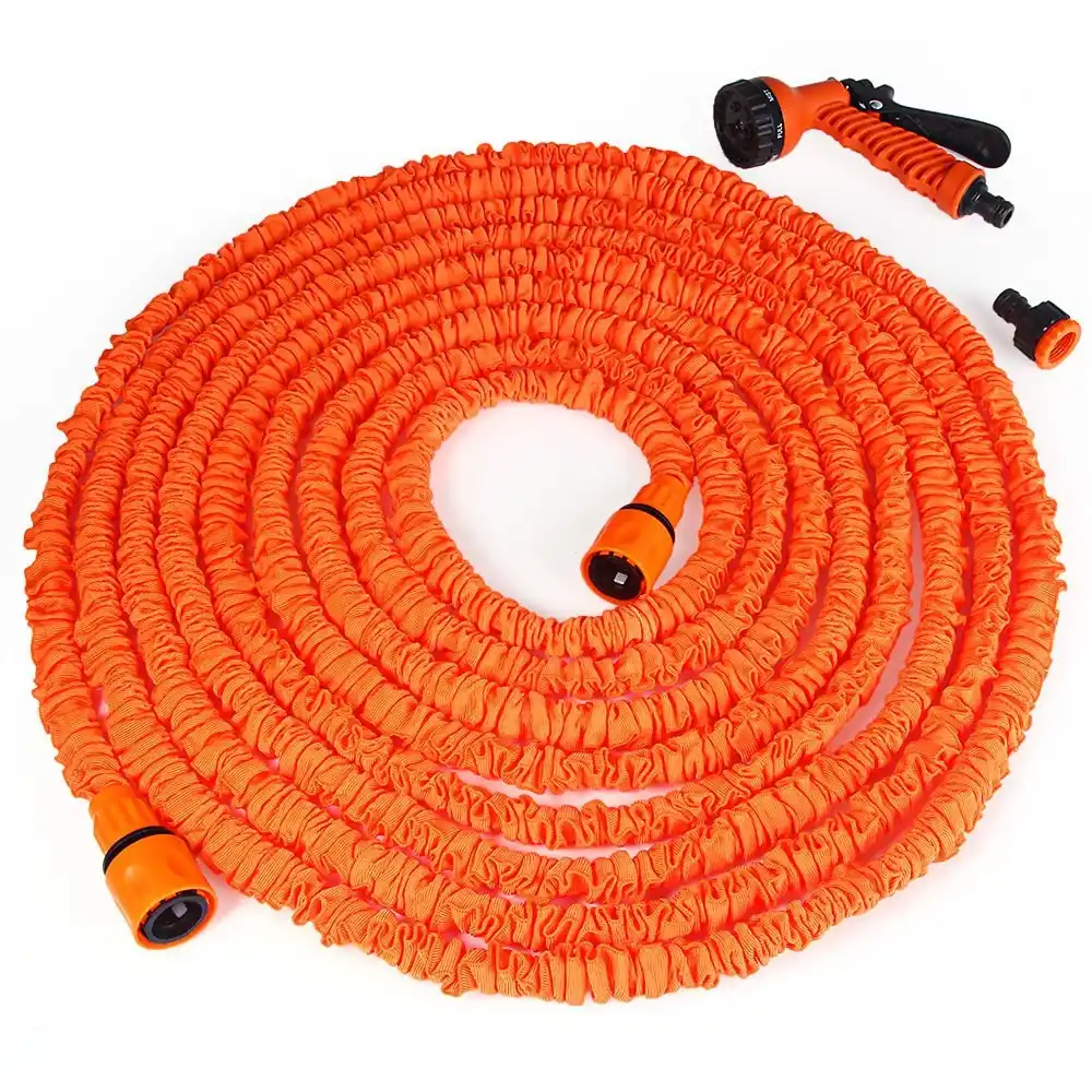 25 200FT Hot Expandable Magic Flexible Garden Water Hose For Car Hose