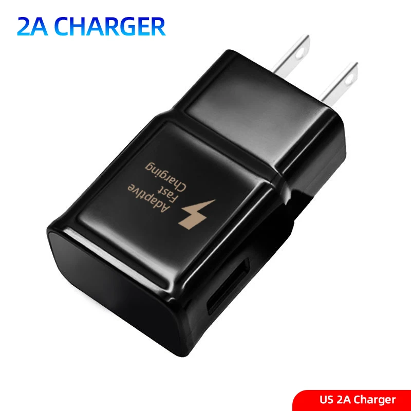 2A US USB кабель для быстрой зарядки типа C EU/US/KU настенный для samsung Galaxy S9 S8 Plus для huawei P20 Pro адаптер для быстрой зарядки USB C кабель - Тип штекера: 2A US