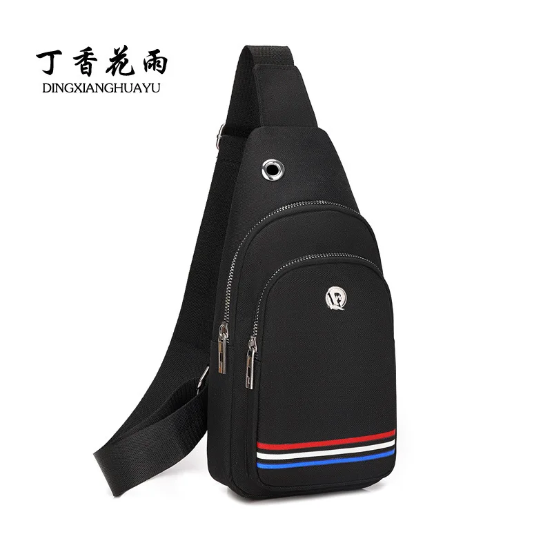 

Men Chest Pack 2020 New Style Listed Fashion Casual Korean-style Bag Crossbody Bag Multi-functional Student