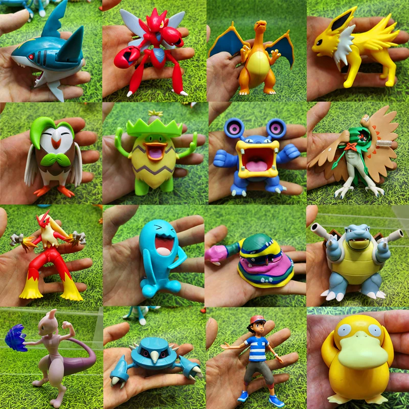 TAKARA TOMY WCT Large Pokemon Doll Action Figure Collectibles Muk Rowlet Jolteon Charizard Torracat Scizor Sharpedo Brionne |