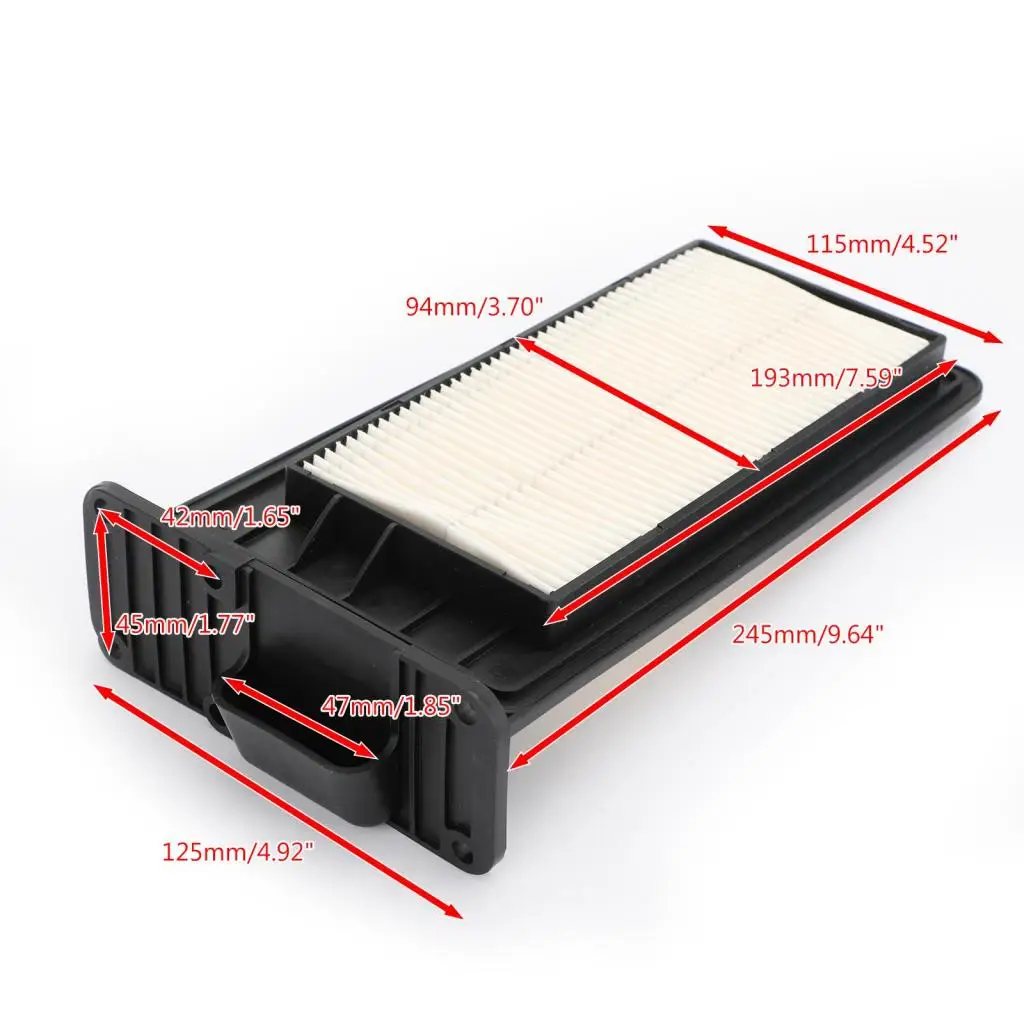 Filtro Aria Abs E Carta Per Sym Maxsym 400 400I Lx40 2011-2016