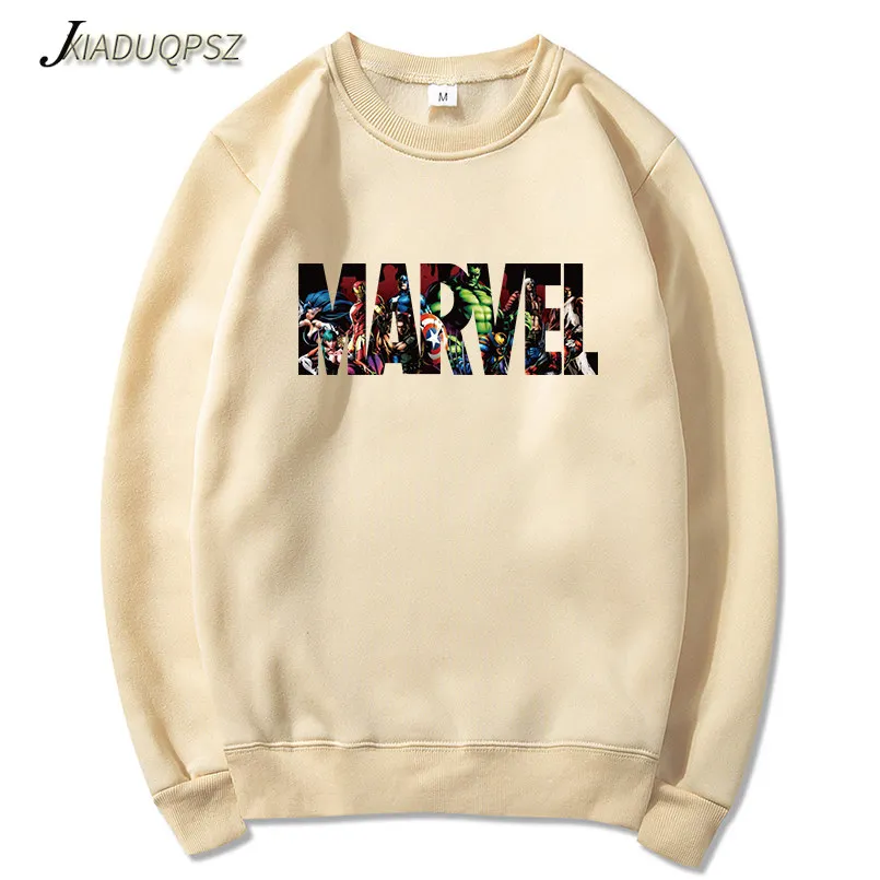 Новые Супер Герой толстовки с Marvel Мода Suprem Для мужчин толстовки с героями комиксов Марвел, из искусственной кожи с напечатанным Кофты Уличная Для мужчин Костюмы 3XL