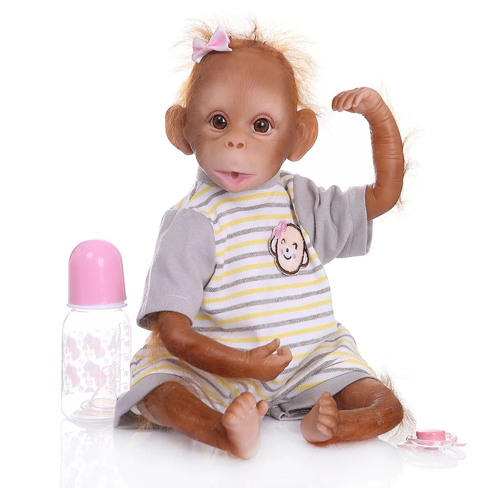 newborn monkey doll