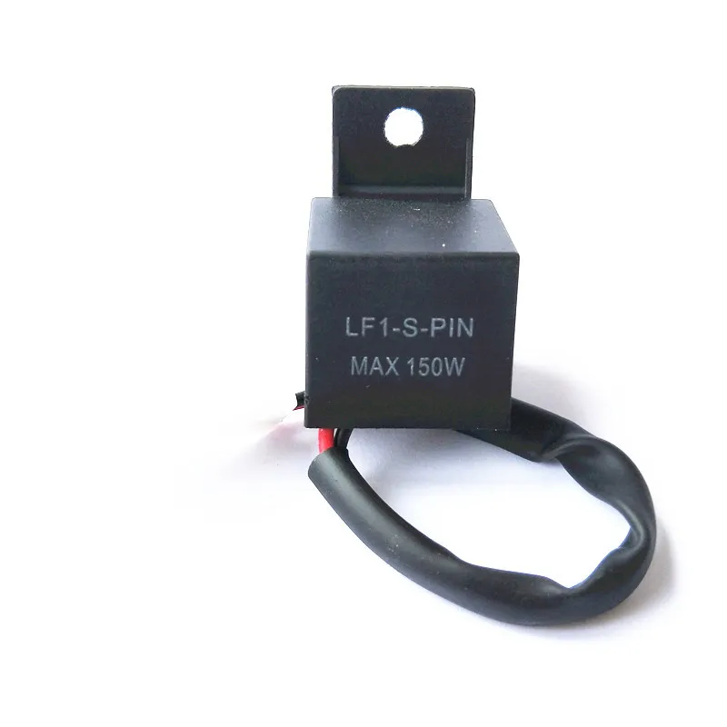 AOZBZ 12A 2Pin электронный светодиодный проблесковый маячок реле для Honda Kawasaki Suzuki Yamaha мотоцикл указатель поворота Hyper Flash