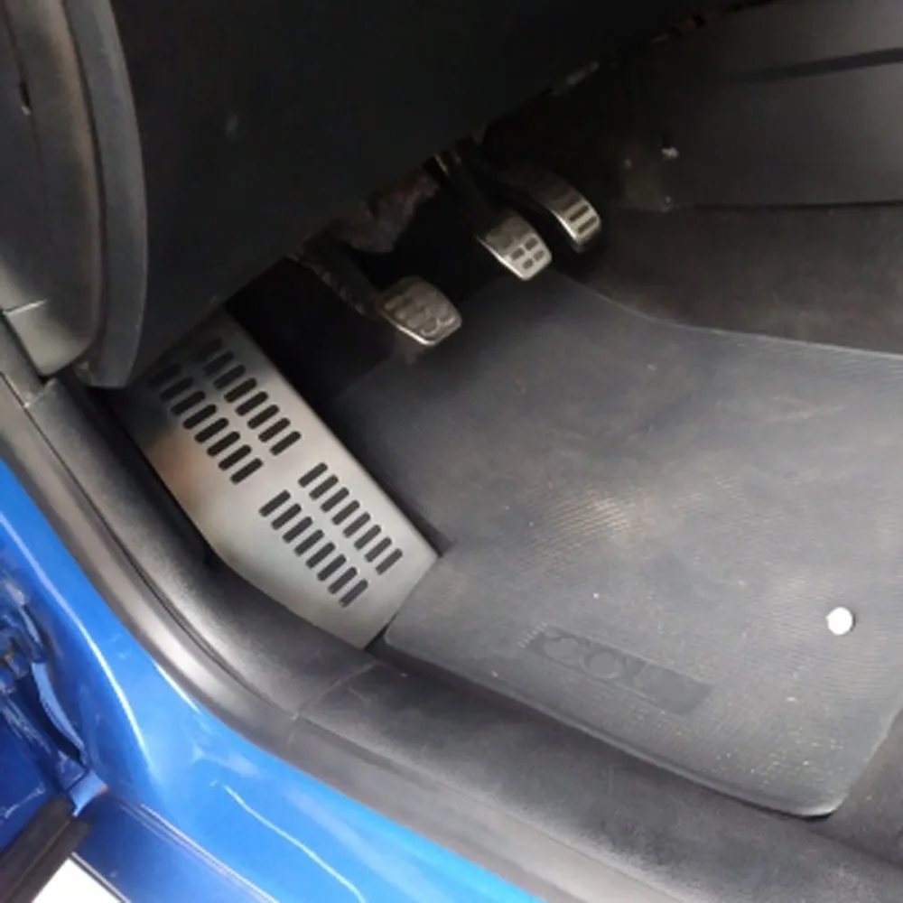 Car Accessories Car Pedals Pedal Cover Stainless Steel Pedal Cover Car Pedal Stainless Steel Pad Foot Rest FOR Volkswagen Polo VW Golf 4 Bora Beetle RSi GTI R32 Audi A3 SEAT car styling