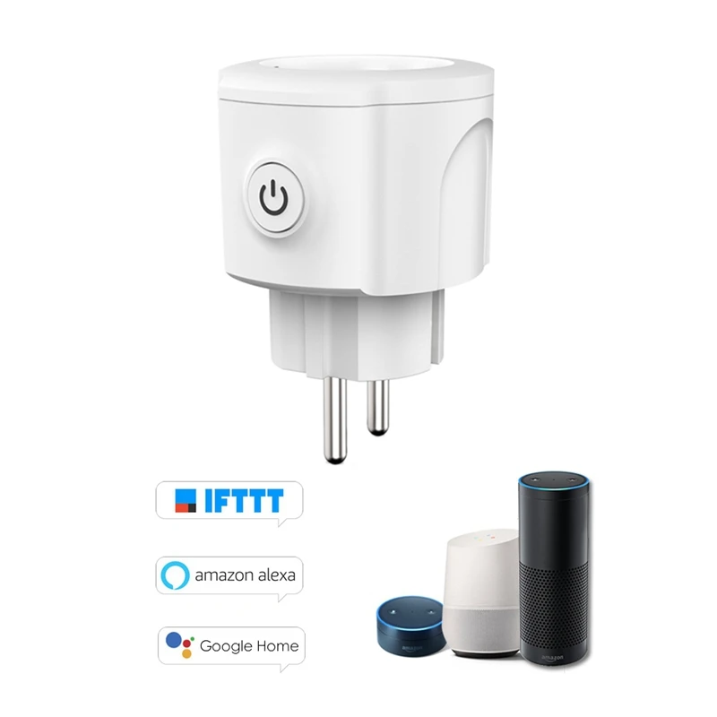 

Wifi Smart Socket Plug APP Remote Control Timing Function Voice EU Plug Type E for Amazon Alexa for Google Thuis IFTTT