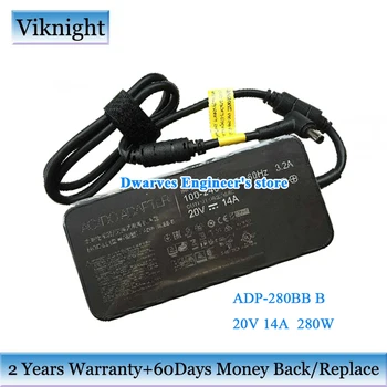 

Genuine ADP-280BB B 20V 14A 280W AC Adapter Power Supply For ASUS PG35V G703GS-DS74 G703GI-E5094T G703GI-E5006T Laptop Charger