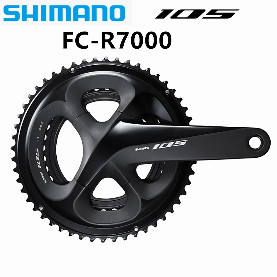 SHIMANO 105 R7000 HOLLOWTECH II platos y bielas(11-Velocidad) platos y bielas FC manivela rueda de cadena 2x11 velocidad 22 1