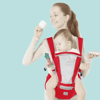 

Baby Carrier Walkers Waist Stool Ergonomic Removable Hold Waist Belt Backpack Kids Adjustable Infant Hip Seat Infant Sling Wrap