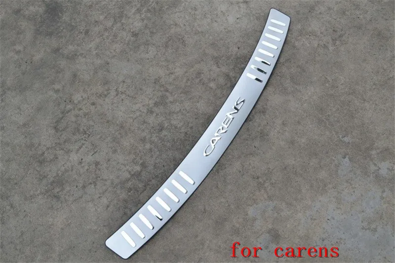 Stainless-Steel-Rear-Bumper-Protector-Sill-plate-accessories-for-kia-carens-2007-2008-2009-2010-2011