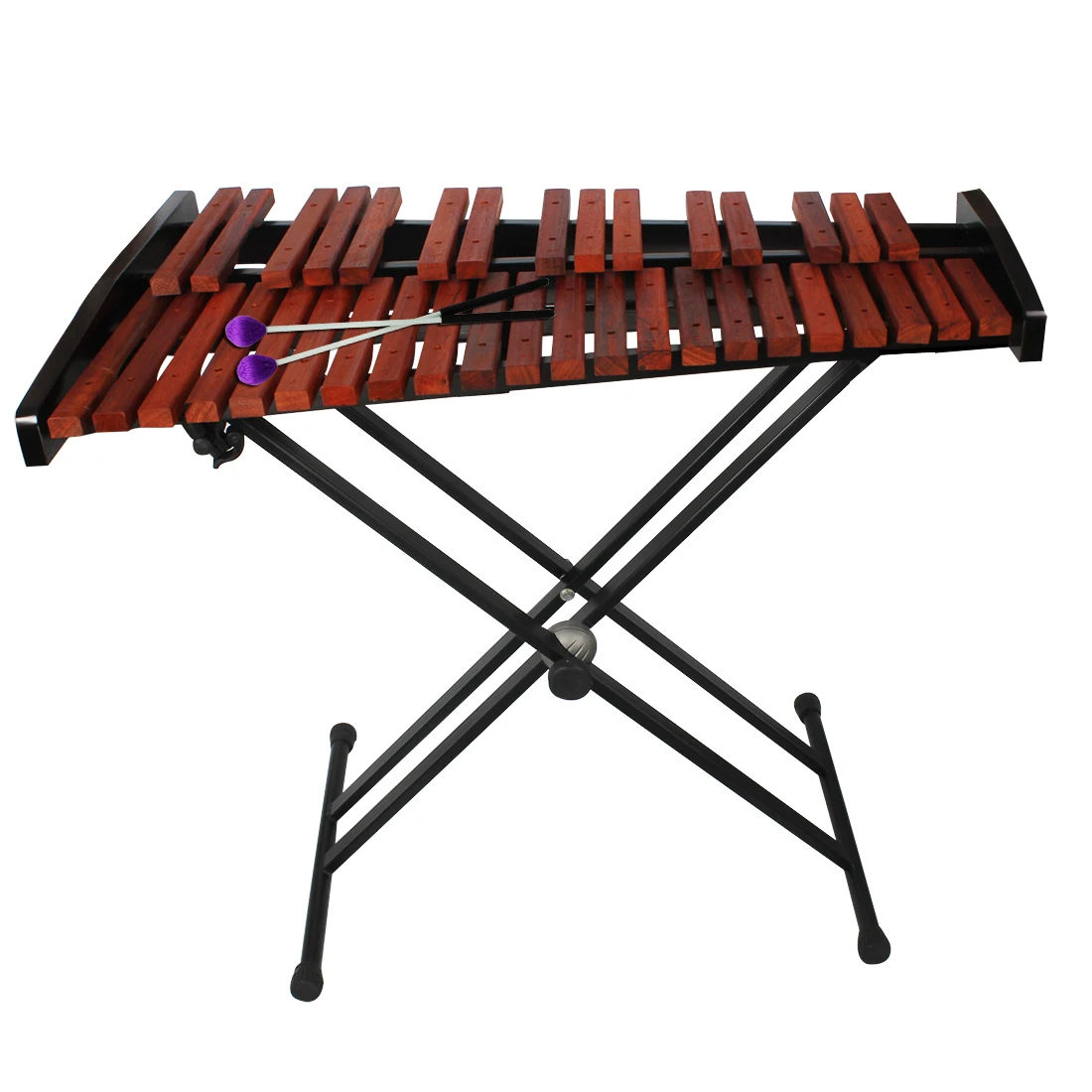 1 Pair Middle Marimba Stick Mallets Xylophone Glockensplel Mallet With Beech Handle Percussion Instrument Accessories | Спорт и