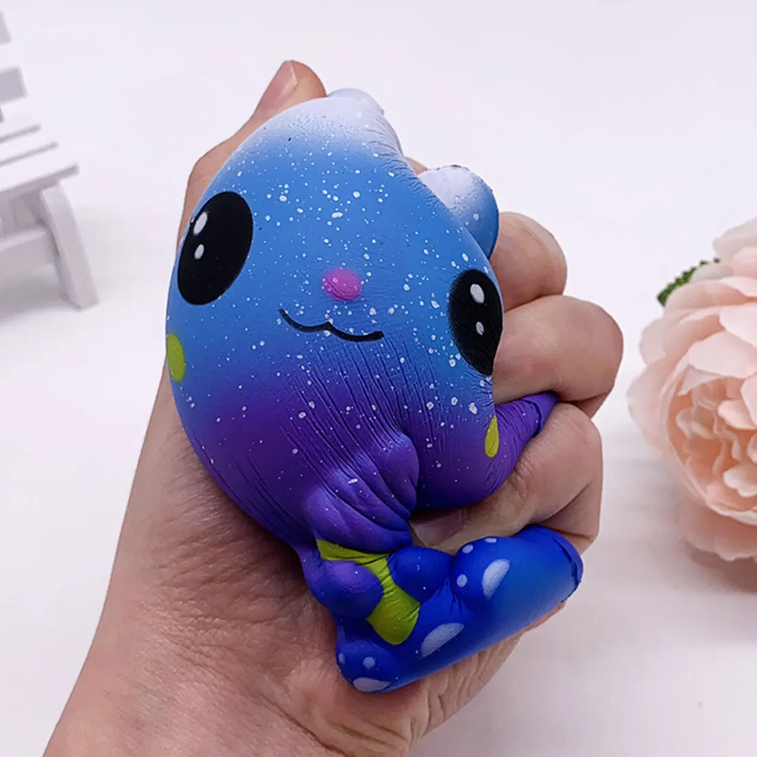 Красочная Galaxy Cat Ароматизированная подвеска медленно поднимающаяся игрушка-Антистресс игрушка антистресс игрушки для детей