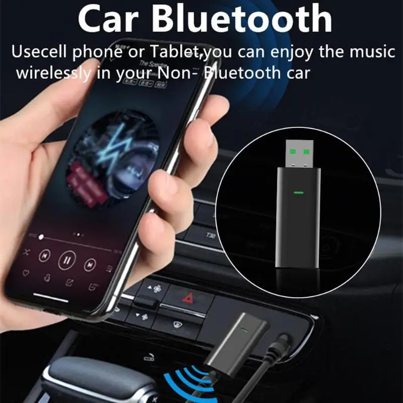 Прочный беспроводной адаптер Многофункциональный USB Bluetooth выдвижной приемник передатчик автомобильный комплект беспроводной адаптер для ПК
