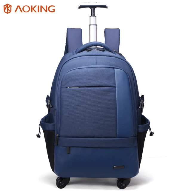 $US $209.22 Aoking Large Capacity Trolley Backpack Luggage Waterproof Travel Backpack Multifunctional Carry On Luggage with Laptop pocket