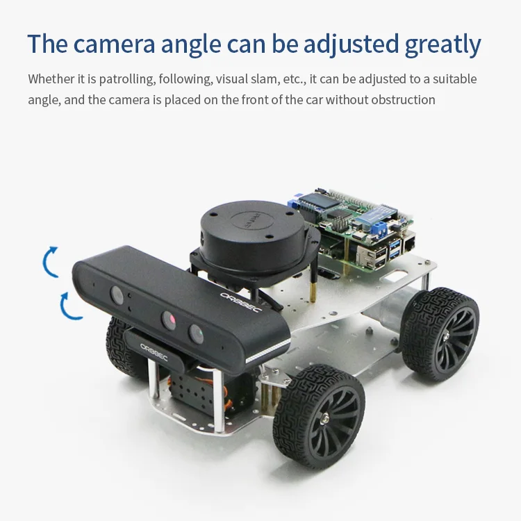 Raspberry Pi ROS Robot Car - ROS Educational Robot, Provide