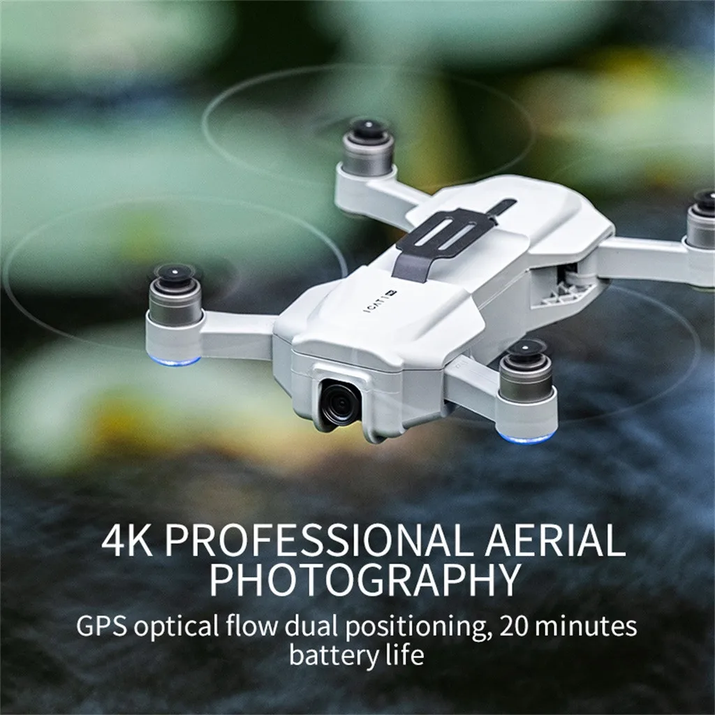 Квадрокоптер ICAT1 Pro складной с gps Wi Fi FPV 4K HD камерой|Радиоуправляемые вертолеты| |