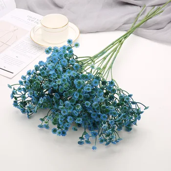 

10pcs artificial 64cm daisy baby's breath star wedding decoration flower fshooting props home decor greenery artificial plants