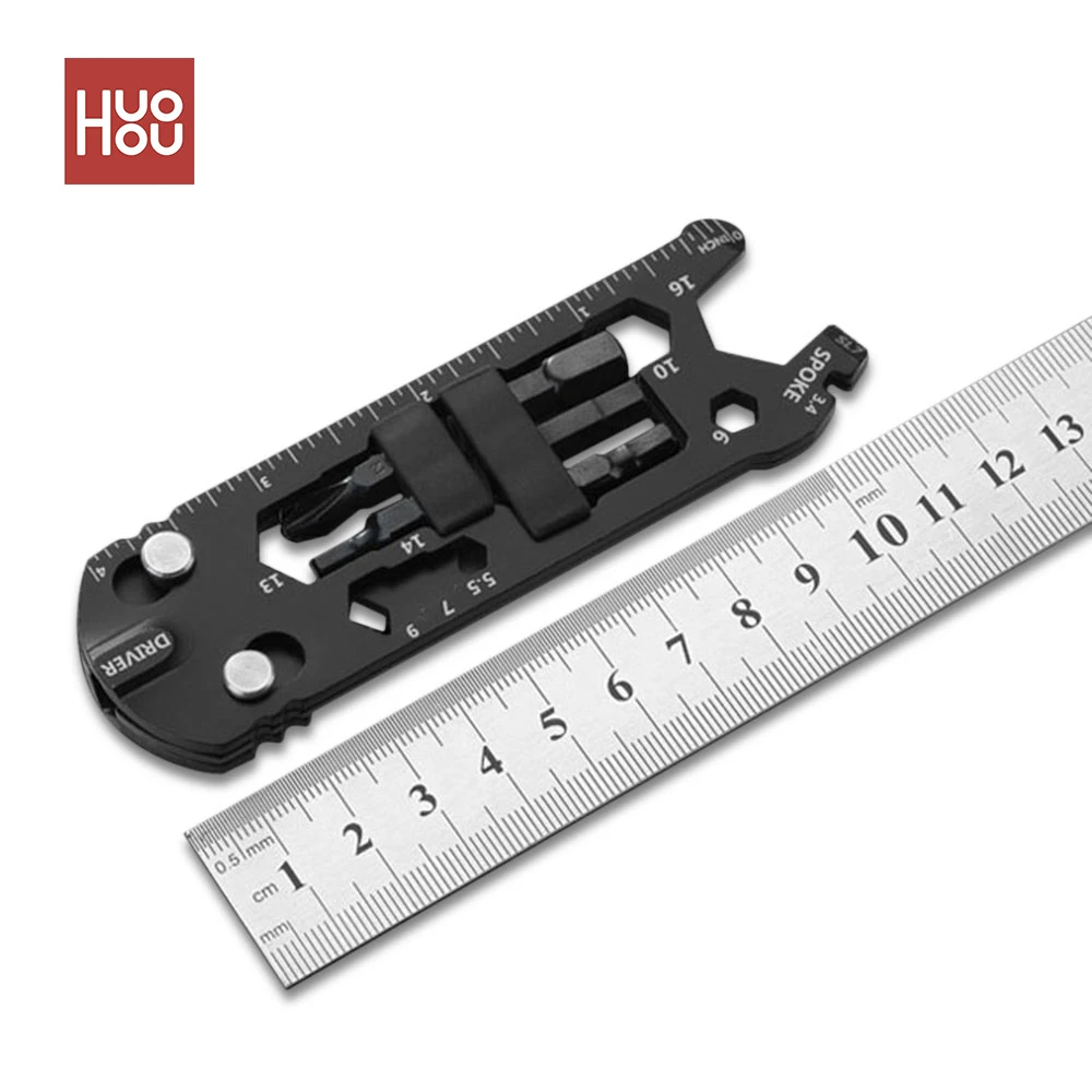 HUOHOU GHK-VK201 16 In 1 Wrench Multi-tool Portable EDC Tools Kit Mini Universal 
