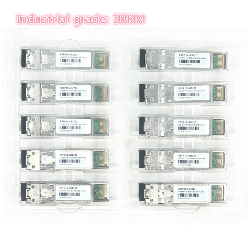 Sfp 10G Lc 20Km 1270Nm/1330Nm Grado Industriale Sfp A Fibra Singola Modulo Ottico Ricetrasmettitore Sfp Grado Industriale-40-85 Celsius