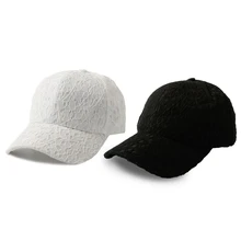 Новая летняя кепка со шнуровкой из дышащей сетки для девочек в стиле хип-хоп бейсбольная кепка модные бейсболки, регулируемые для женщин