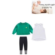 Осенняя модная детская толстовка в Корейском стиле с длинными рукавами для девочек, 10,17