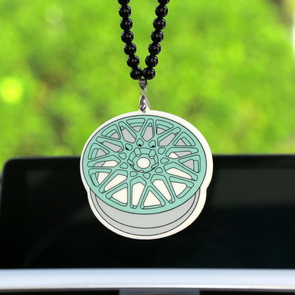 Автомобильная подвеска акриловая Ступица колеса для зеркала заднего вида