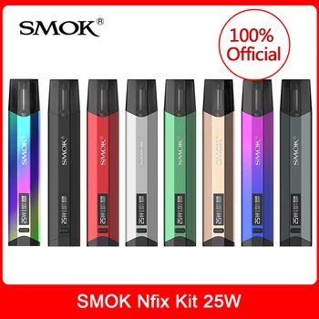 

Original SMOK Nfix Pod System Kit 700mAh 25W NFIX Pods 3ML Vape E Cigarette N fix Atomizer Vaporizer VS RPM160 Infinix 2