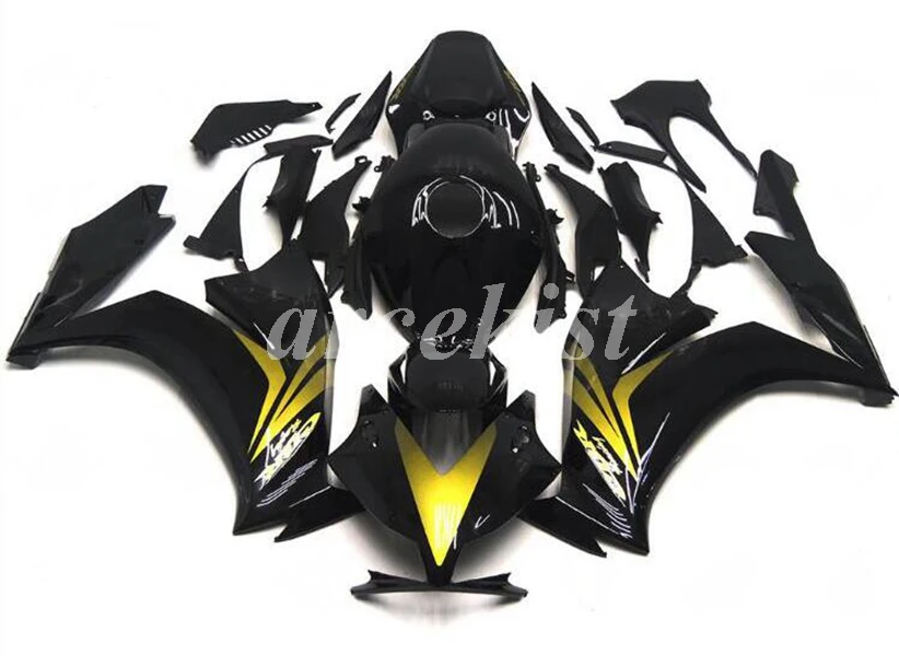 Литьевая Форма ABS полный обтекатель комплект Подходит для HONDA CBR1000RR 2012 2013 CBR 1000RR набор кузова белый черный