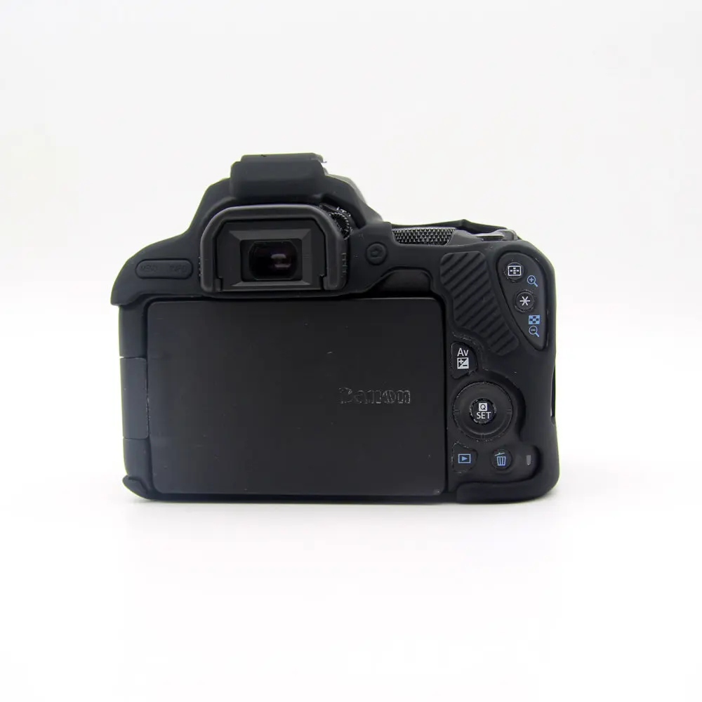 Силиконовый защитный чехол-сумка для камеры Canon EOS 200D 200D II 200D Mark II Rebel SL2 Kiss X9 DSLR