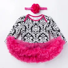 Комплект одежды для малышей, хлопковые леопардовые комбинезоны принцессы+ цветочный ободок для новорождённого Bebes, кружевные платья на день рождения для маленьких девочек