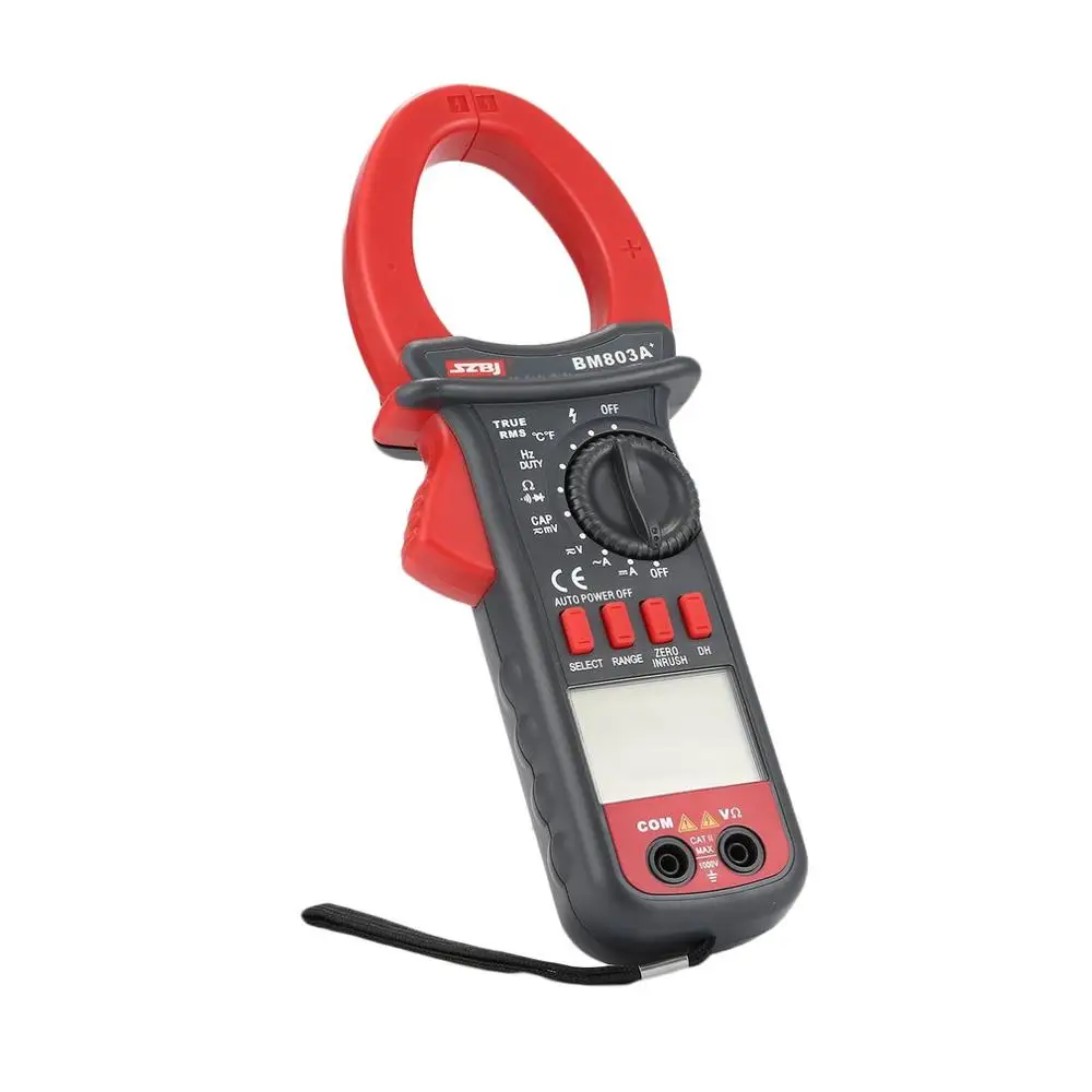 

SZBJ BM803A+ AC-DC 1000A DIGITAL Clamp multimeter AC/DC current 1000A Capacitor frequency temperature 1000