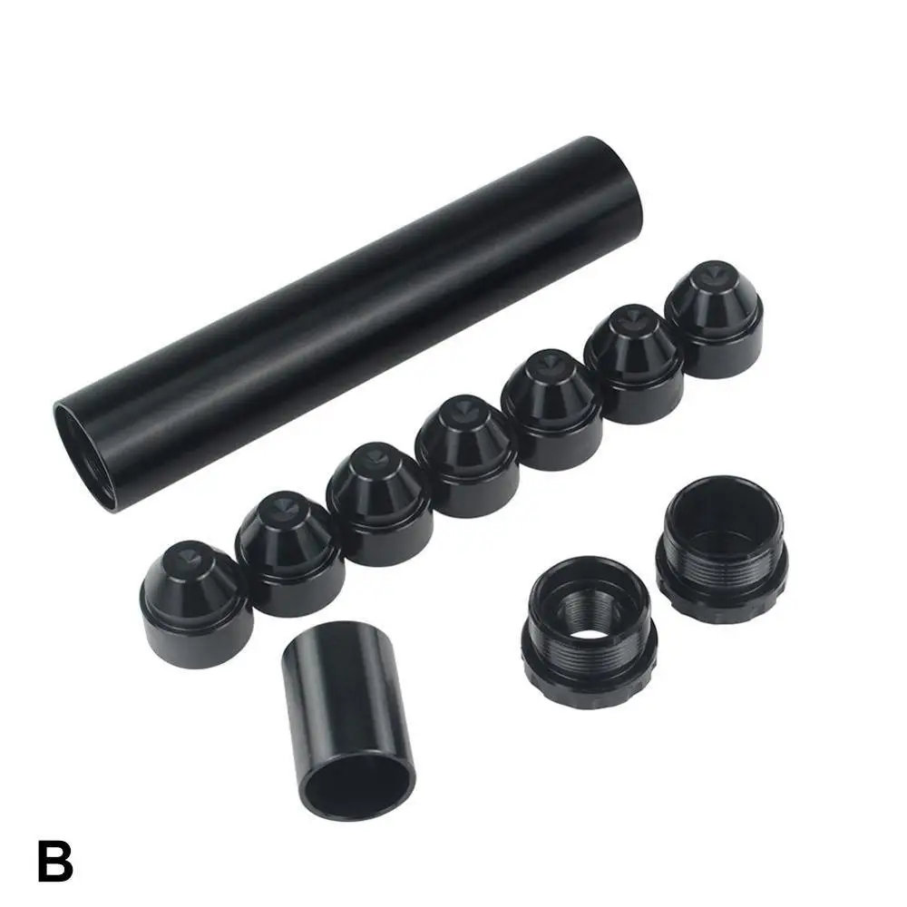 BLACK Алюминиевый 1/2-28 5/8-24 автомобильный топливный 1X6 автомобильный растворитель ловушка для Напа 4003 WIX 24003 WLR-AFF01-6 - Цвет: BLACK