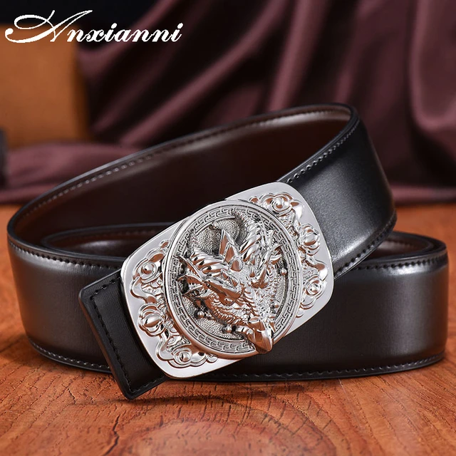 Shape leather belt