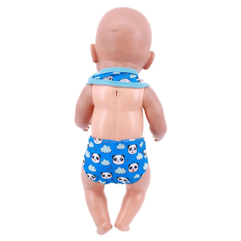 Doll Diapers Underwear Panty Fit 18Inch American43CM Reborn New Born Baby Doll Clothes Accessories Nenuco Ropa Generation Toys 6
