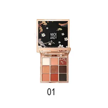 

Light Luxury Ancient Eyeshadows Shaking Hands Fast Hand Palace Chinese Style Nine Color Ins Eyeshadow