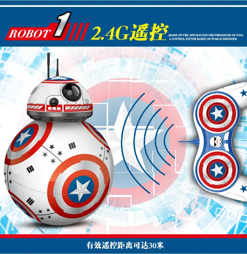 Звездные войны BB8 Force умный робот-игрушка с дистанционным управлением танцующий вращающийся светильник в комплекте музыкальный светильник