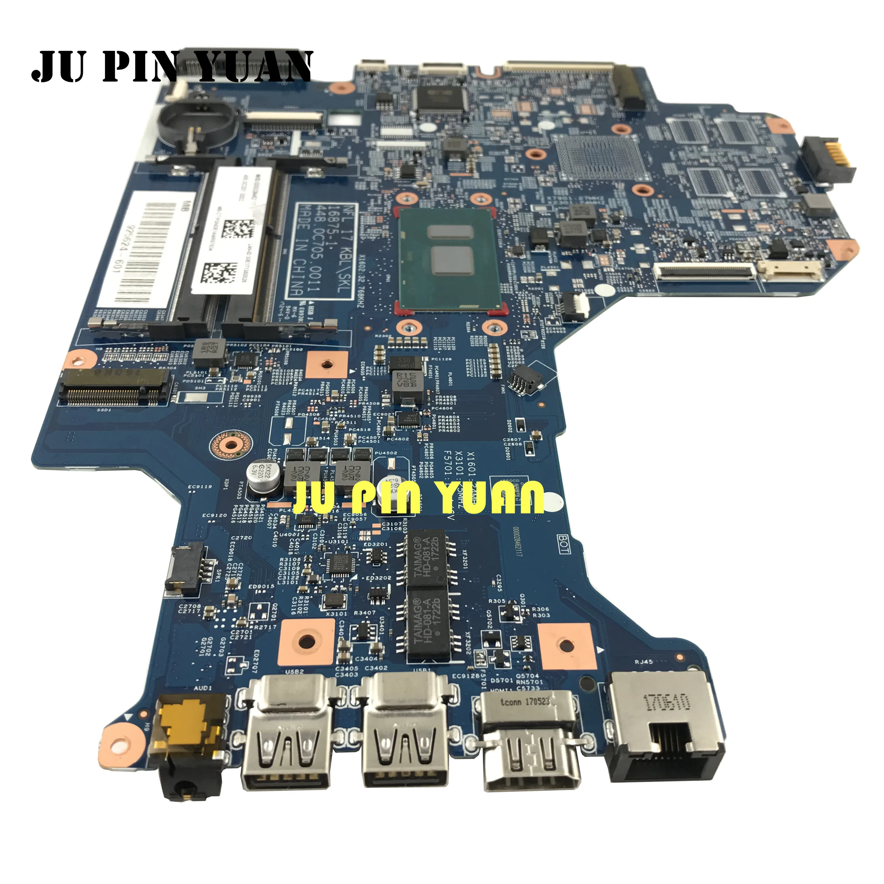 925624-601 925624-501 448.0C705.0011 для HP 17-B 17-BS 17-BS025CY материнская плата ноутбука с искусственным