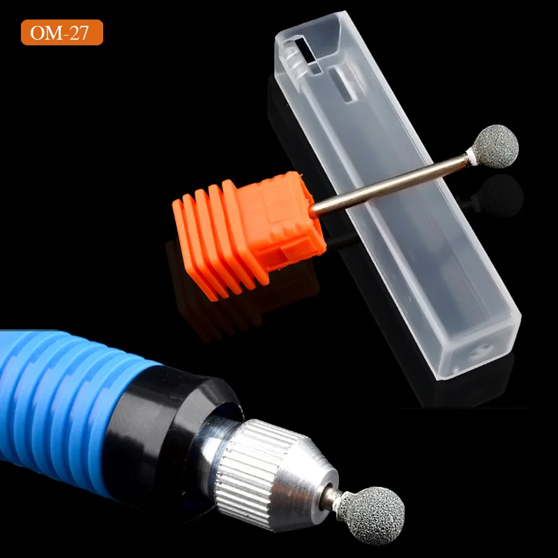 1 шт. фреза для маникюра и педикюра с керамическим камнем вращающаяся удаления