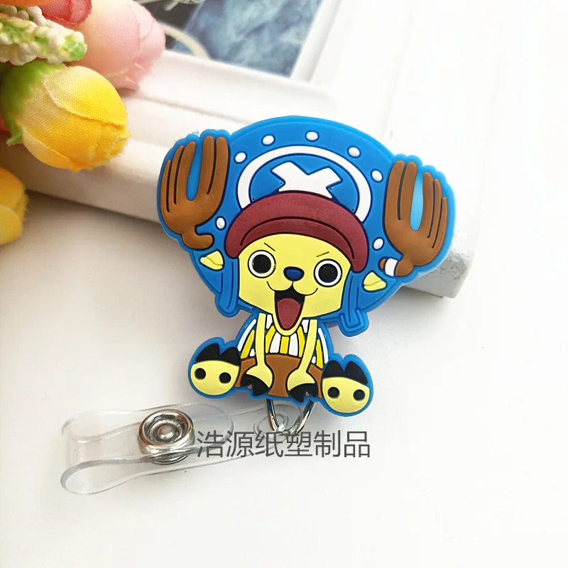 Doraemon Чоппер Rilakkuma Тоторо Доктор Медсестры ремень унисекс легко тяните пряжки клип ID держатель значка аксессуары для косплея реквизит подарок