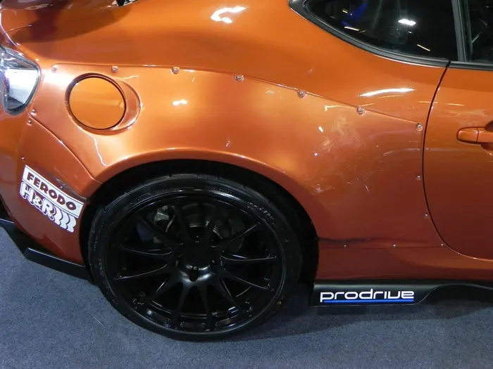 FRP зад отделка крыла для FT86 FRS Rocket Bunny Ver 1 стекло/углеродное волокно сзади над крылом 4 шт. Комплект кузова тюнинг для FT86 Racing