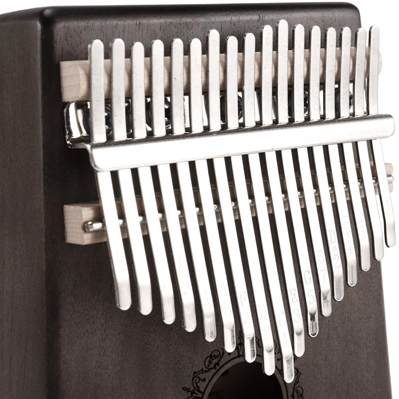 17 клавиш Kalimba Солнечный цветок большой палец пианино из красного дерева палец Пианино музыкальный инструмент с тюнером молоток коробка для хранения
