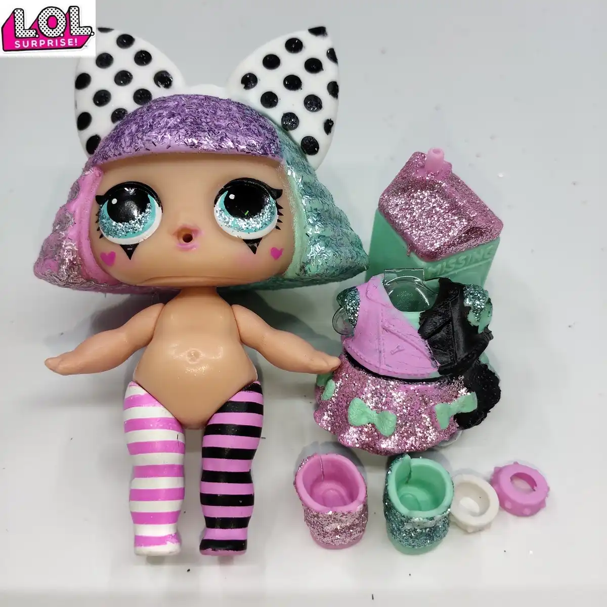 lol surprise purpurina